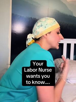 A post by @labor_junkie_rn on TikTok caption: It’s okay if it takes a minute to wrap your head around eveything 🥹❤️ #pregnant #baby #nurse #newborn  