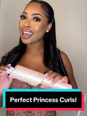 A post by @ninadoesthemost on TikTok caption: Get perfect princess curls with the Tymo Curlpro! I can curl my entire head in 8 sections with this tool! And the best part is since there’s no extra tugging and pulling, you can crawl your hair after it’s already been styled into a ponytail or updo! @@TYMO BEAUTY US@@TYMOBEAUTY@US##tymobeauty##tymocurlpro##tymo##hairtutorial