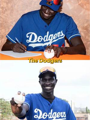 A post by @mlbonfox on TikTok caption: How did they even find him 🤔 #MLB #losangelesdodgers 