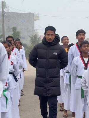 A post by @muhmmadumarkhan on TikTok caption: Madarsa taekwondo 🥋 student ❤️#chitwan_muser @TikTok Nepal 