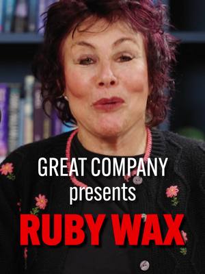 A post by @greatcompanypodcast on TikTok caption: "I DID NOT LOVE MY PARENTS" @rubywax is a legend in the world of interviewers; having spoken to the likes of Donald Trump and O.J. Simpson. Disarmingly charming, Ruby opens up about her relationship with her parents, her experience of depression, admitting she barely remembers being unwell, often relying on her own books to piece together those periods. She also spoke about how and why she interviews, how it hinges on a desire to be liked - something I could really relate to! Episode OUT NOW @jamielaing #rubywax #greatcompanypodcast #jamielaing #donaldtrump #ojsimpson