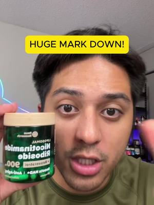 A post by @trysweetdreamsgummies on TikTok caption: Huge flash sale right now! #TikTokShop #nad #reusresearch #skincare #tiktokshopdeals #tiktokshopdiscount #resultsmayvary #TikTokShopJumpstartSale NAD NAD+ Reus Research