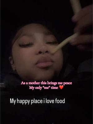 A post by @hunterrutland on TikTok caption: Knowing i don’t have no personal space or alone time ever. As a single parent this is what i can do to save my sanity , a small food break and then back to reality #singlemother #momlife #fyp #Foodie 