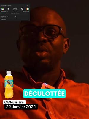 A post by @planetdrink.ci on TikTok caption: Can- Iversaire  22 Janvier 2024  La Côte d’Ivoire affrontait la Guinée -Equatoriale pour son dernier match de groupe.  Pour beaucoup d’entre nous celui a certainement été le pire match de la CAN .  On vous a demandé votre avis … #Planet #PlanetKessié #Can2024 #Africa