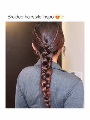 A post by @style on TikTok caption: Save for later😍 @Athina Díaz #hairstyle 