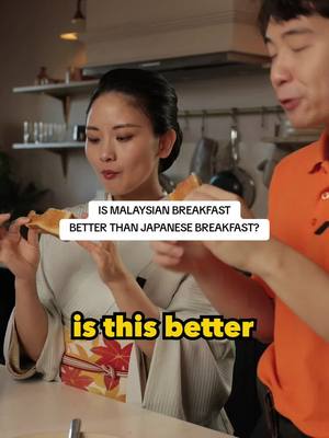 A post by @mrnigelng on TikTok caption: Is Malaysian breakfast better than Japanese breakfast? @Kimono Mom 