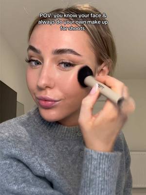 A post by @aimeesmalex on TikTok caption: AD 5 mins to get ready & out the door with @lorealparisuk #makeup #skincare 