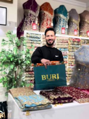 A post by @burj_fabrics on TikTok caption: #burjfabrics #birmingham 