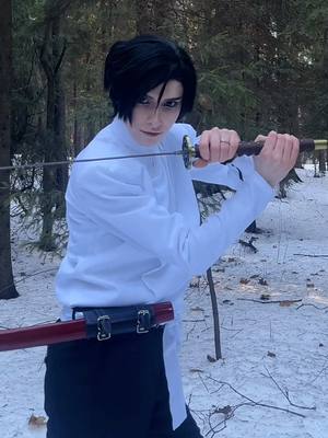 A post by @miiyako_cos on TikTok caption: I love him more than Rika does btw | fake katana | #yutaokkotsu ##yutaokkotsucosplay #jjk 