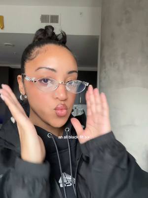 A post by @_sydpaige on TikTok caption: i’m sry gentlemonster for buying amazon dupes but 🙂‍↕️ #outfits #fashion #OOTD 