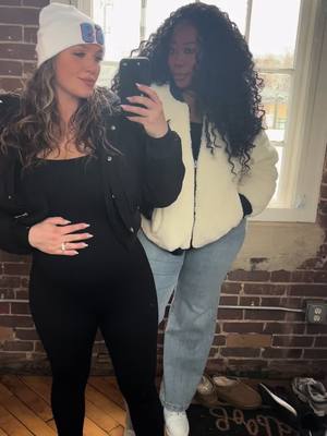 A post by @racheljosephday on TikTok caption: Thankful for the memories made this season 🥹🤍 #nfl #nfloffseason #nflwife #footballwife #NFLPlayoffs #pregnant 