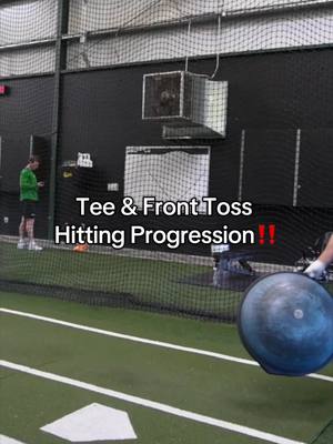 A post by @ansonaroz on TikTok caption: Cage work! #oregon #baseball #oregonbaseball #hitting #cages #batting #practice #swing #drills #sports #college #ncaa #d1 #viral #fyp #foryou #xyzbcafypシ 