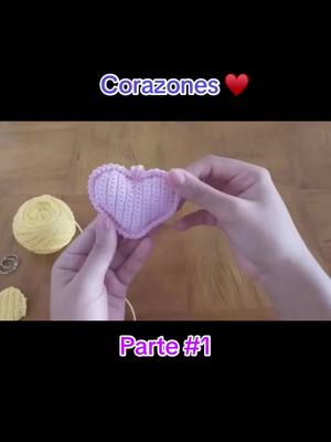 A post by @nanymanualidades10000000 on TikTok caption: Aqui les dejo el primer video para que puedan tejer estos hermosos corazones, ideales para el 14 de febrero #tejer #❤️ #14defebrero #regalos #hobbie #crochet #trabajo #entretenimiento #pasatiempo #fyp #passtime #parati #manualidades #extrañamentesatisfactorio #nanymanualidades #antiestres #2025 #ventas 