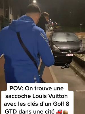 A post by @yaniss.fitness on TikTok caption: On a trouver une Golf 8 😍😍💸💸 #fyp #noprank #quartier #fitnesscave #foryou 