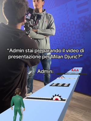 A post by @parmacalcio1913 on TikTok caption: Sì ecco, volevamo dirvi che Milan Djuric è un nuovo calciatore del Parma Calcio 💛💙 #filter #squidgame2 #squidgame 