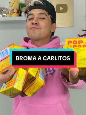 A post by @luismendez1405 on TikTok caption: ❤️ y le hacemos otra broma a Carlitos #carlitos #broma #humor #tiktoksgraciosos #mexico #luismendez #fypシ゚ #parati 