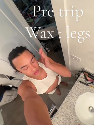 A post by @sand.money on TikTok caption: Idk why the prep for a trip be more expensive and exhausting than the actual trip!! But let’s get these legs waxed #wax #tripprep #hawaii #vacation #legwax #legwaxing 