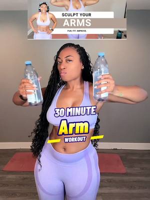 A post by @lovediamondly on TikTok caption: At home arm workout! We’re getting Creative for all the girls that don’t have weights🩷 enjoy boo! ##homeworkout##athomeworkout