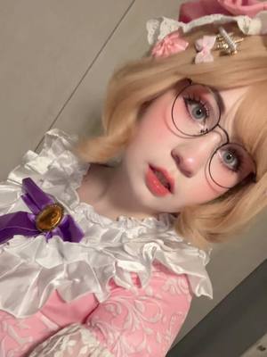 A post by @saffairie on TikTok caption: i rarely hold my phone to record bc my hands r always so shaky but i had to for good lighting this time 😢 also it snowed here and i need to cosplay in the snow SOOOO BAD but usually the sun goes down rlly soon after i get home from school so i don’t have time to get ready and take videos in the sunlight before it’s dark out…. ough #helenaadams #eversleepinggirl #identityv #identityvcosplay 