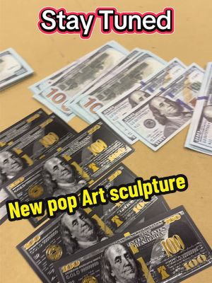 A post by @tonyviscardi on TikTok caption: New pop art sculpture coming, Stay tuned!!! #popart #viscardidesigns #TonyViscardi #sculpture 