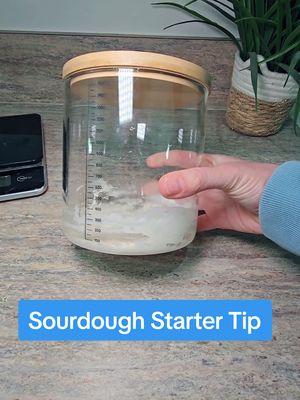 A post by @colescraftingcorner on TikTok caption: Replying to @lauramurphy65 Sourdough Starter Tips and A beautiful jar. #sourdoughbread #sourdough #sourdoughstarter #sourdoughtok #sourdoughforbeginners #sourdoughbaking 