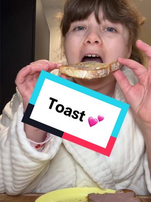 A post by @emily_loves2eat on TikTok caption: Love @Katie’s life ✨ and Aron’s little snacks 🥰💕 #foryoupagе #fyp #toast #toasttok #butteredtoast #butter #pate #latenightsnack #asmr #buttery #latenightvibes 