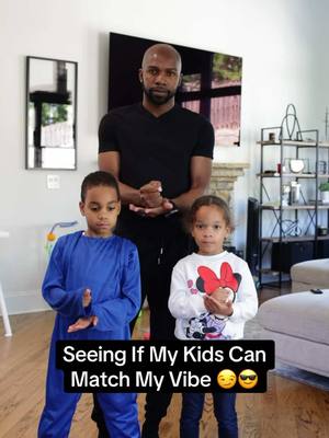 A post by @terrell_jarius on TikTok caption: I meeeeeean…. They might be a lil fly or whateva 😅 Do y’all think they passed the vibe check? Did I 😅👀 #family #kids #fashion #kidsfashion #transition 