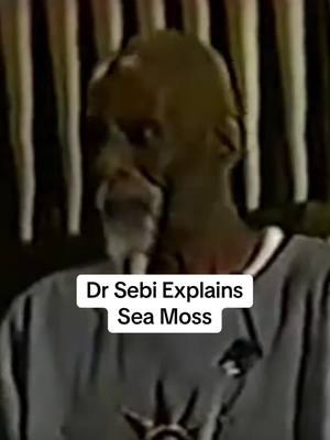 A post by @flemingfruitfit on TikTok caption: Dr. Sebi Explains Sea Moss 💪 #health #seamoss #food #diet #nutrition #exercise #Lifestyle #holistichealth #holistichealing #minerals #gym 