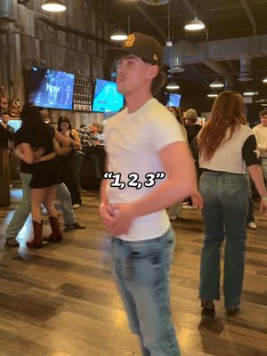 A post by @giannidances on TikTok caption: 🕺”1, 2, 3” 🎵”3” - britney spears #linedancing #countryboy 