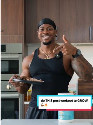 A post by @swolericketts on TikTok caption: how to post workout the RIGHT way 💪🏾