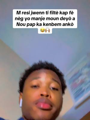 A post by @tibrejenn on TikTok caption: Kòman nou wè bouch mwen la?😂😂 #fypシ #😂 