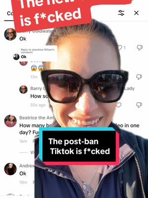 A post by @antiplasticlady on TikTok caption: Replying to @woodrow Wilson lol how many bots am I going to get in the comments section of this video?  ##algorithmupdate##tiktokcreators##commentsection 