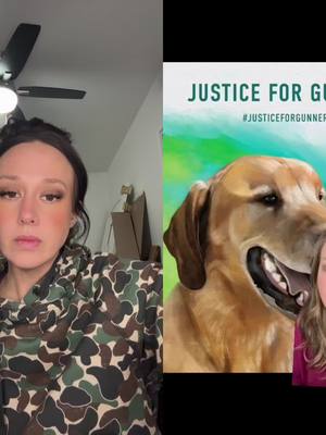 A post by @gilcreasemomma on TikTok caption: #duet with @Animal Advocate of North Texas #justiceforgunner get unready with me while we listen to momma Shannon 🐾🫶🏻 #justiceforgunner #cityofdenton #fyp #dentontx #dogsoftiktok 