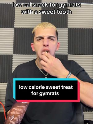 A post by @yazzyyfit on TikTok caption: i coulda lowkey fit 30 in my mouth #sweettreat #lowcalorie #gymsnacks #lowcaloriedessert 