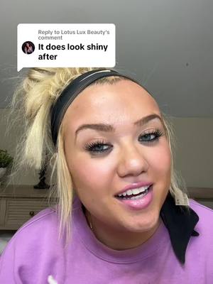 A post by @blondeandabaddie on TikTok caption: Replying to @Lotus Lux Beauty 