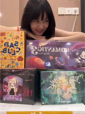 A post by @tyninmary.k on TikTok caption: Unboxing Blind Box Part 2 🥰 វគ្គនេះរន្ធត់ ញ៉ាប់ញ័រណាស់ 🤭 #tyninmaryk #tyninkong #foryoupage #blindbox #fyp #unboxing #sadclubblindboxes #Love #viral 