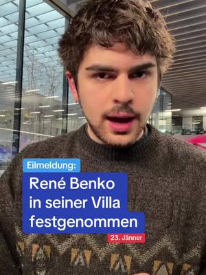 A post by @zeitimbild on TikTok caption: Eilmeldung: Ehemaliger Immobilienunternehmer René Benko festgenommen #zib #zeitimbild #renebenko #benko #signa #pleite #immobilienunternehmer #financetok #nachrichten #news #fyp 