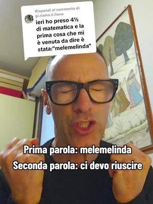 A post by @giannidiscolo on TikTok caption: Risposta a @gi.riamo.il.fieno#nobestemmie #bananabaninando #susinasusinando #pereperinda #Melemelinda ##arcadinoe #rossodifuoco #giannidiscolo #barbadimerlino 