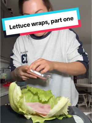 A post by @janinekxx on TikTok caption: I’m so proud of myself ha ha #Lettuce #LettuceWraps #Healthy #Food #FoodLover #FoodTok #MakingFood #EasyRecipes 