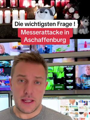 A post by @news5.de on TikTok caption: Nach dem tödlichen Messerangriff in Aschaffenburg stehen viele Fragen im Raum. Einige klären wir jetzt. Was ist passiert? Am Mittwoch attackierte ein 28-jähriger Afghane im  Schöntal Park mehrere Menschen mit einem Küchenmesser. Zwei Opfer, ein zweijähriger Junge marokkanischer Herkunft und ein 41-jähriger Deutscher, kamen dabei ums Leben. Drei weitere Menschen wurden schwer verletzt – darunter ein zweijähriges Mädchen aus Syrien und ein 72-jähriger Mann. Wie geht es den Opfern? Bayerns Gesundheitsministerin Judith Gerlach gab bekannt, dass die Verletzten inzwischen außer Lebensgefahr sind. Wer ist der Messerangreifer?  Über den 28-jähriger Afghane ist bekannt, dass er in psychiatrischer Behandlung war und in der Vergangenheit mindestens dreimal wegen Gewalttaten auffällig wurde. Laut Bayerns Innenminister Joachim Herrmann war der 28-Jährige ausreisepflichtig, nachdem er sein Asylverfahren im Dezember selbst abgebrochen hatte. Dennoch blieb er in Deutschland, da er die für die Ausreise nötigen Papiere nicht beschafft hatte. Ein Dublin-Verfahren scheiterte an den Fristen. Die Ermittler suchen nun nach dem Motiv der Tat. Zeugen werden befragt, Spuren ausgewertet. Auch die Frage nach der Schuldfähigkeit des Verdächtigen zur Tatzeit wird eine zentrale Rolle spielen. Der Mann soll noch heute dem Haftrichter vorgeführt werden. Die Tat hat nicht nur Entsetzen ausgelöst, sondern auch Fragen über mögliche Versäumnisse bei der Abschiebung des Mannes aufgeworfen. Warum blieb er trotz Ausreisepflicht in Deutschland? Diese und weitere Fragen werden die Behörden in den kommenden Tagen beschäftigen #news #aschaffenburg #Fragen #polizei #crime 