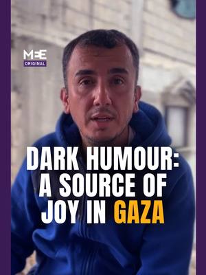 A post by @middleeasteye on TikTok caption: "It is from the midst of pain that a flower of hope grows" Abu Sami al-Amoudi is a nurse at Gaza's Nasser Hospital. However, when he's not caring for wounded Palestinians, he uses social media to post videos. al-Amoudi combines his comedy with the 'bitter reality' of Israel's war on Gaza, to alleviate the pain felt across the strip.