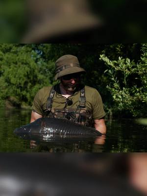 A post by @fox_international on TikTok caption: Throwback to this incredible Belgian PB for Mark 😍🙌 This carp is too good to not share again that Mark caught during The Challenge Special, carp fishing in Belgium last year 🎥👌