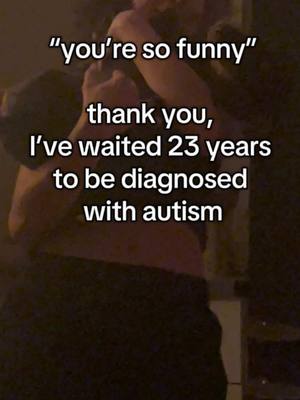 A post by @napihuman on TikTok caption: it’s been a long time coming #autism 