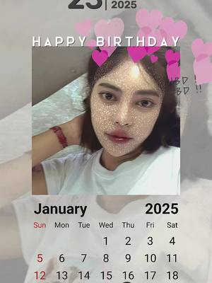 A post by @narisa_155 on TikTok caption: Hbd to me🫶🏻🎉🎊🤍🎂