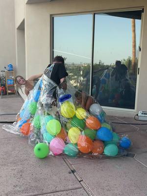 A post by @austinsprinz on TikTok caption: balloons in the bubble 🫧