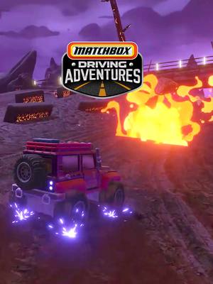 A post by @outrightgames on TikTok caption: 🏁Get ready to hunt, chase, and rescue!🏁 Take on thrilling missions through sandstorms, lava, and even airports in#MatchboxDrivingAdventures🎮🏎 Are you up for the challenge? Play now! #Matchbox