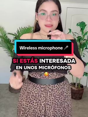 A post by @daniela13802 on TikTok caption: #wireless #Microphone 