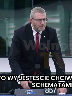 A post by @wolnosctv on TikTok caption: ‼️GOD BLESS BITCOIN‼️ ✅ Grzegorz Braun: Dzięki Bogu za KRYPTOWALUTY! Zejdźcie z wolnych ludzi, którzy podejmują ryzyko finansowe, aby uciec od waszej OPRESYJNEJ polityki!