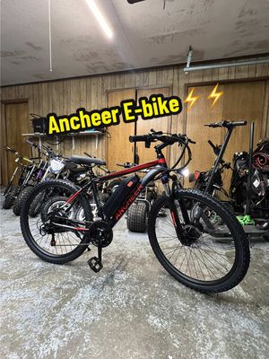 A post by @mini.moto.guy on TikTok caption: Ride in style with this e-bike from @Ancheer @ANCHEER #ebike #ancheer #gogreen #bike #minibike #goelectric  