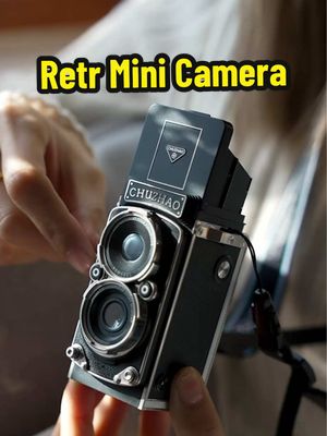 A post by @chidsj on TikTok caption: A retro-designed small gift that looks like a vintage camera with a premium feel. The photos it takes also have a nostalgic, retro filter effect! #valentinedayspecial #giftideas #camera #retro #minicamera #retrocamera #nostalgia #filmcamera #filmphotography#retrocamera #fyp